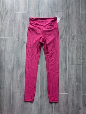 NWT Athleta Fuchsia Pink Shine Lustre Elation Leggings SMALL